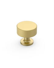 DESIGN2250 Knurled Cylinder Knobs - Heavy-Duty Antique Dresser Hardware | 1" Wide