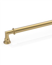 DESIGN2281 Brushed Satin Nickel Ridged Bar Pull for Industrial Kitchens | 5" Heavy-Duty Cabinet Handles