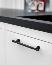 2288-matte-black-cabinet-handles-on-White-Kitchen-Cabinets