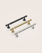 DESIGN2288 Antique Brass Modern Bar Pulls - Heavy-Duty Kitchen Cabinet Hardware | 5" / 128mm Hole Center