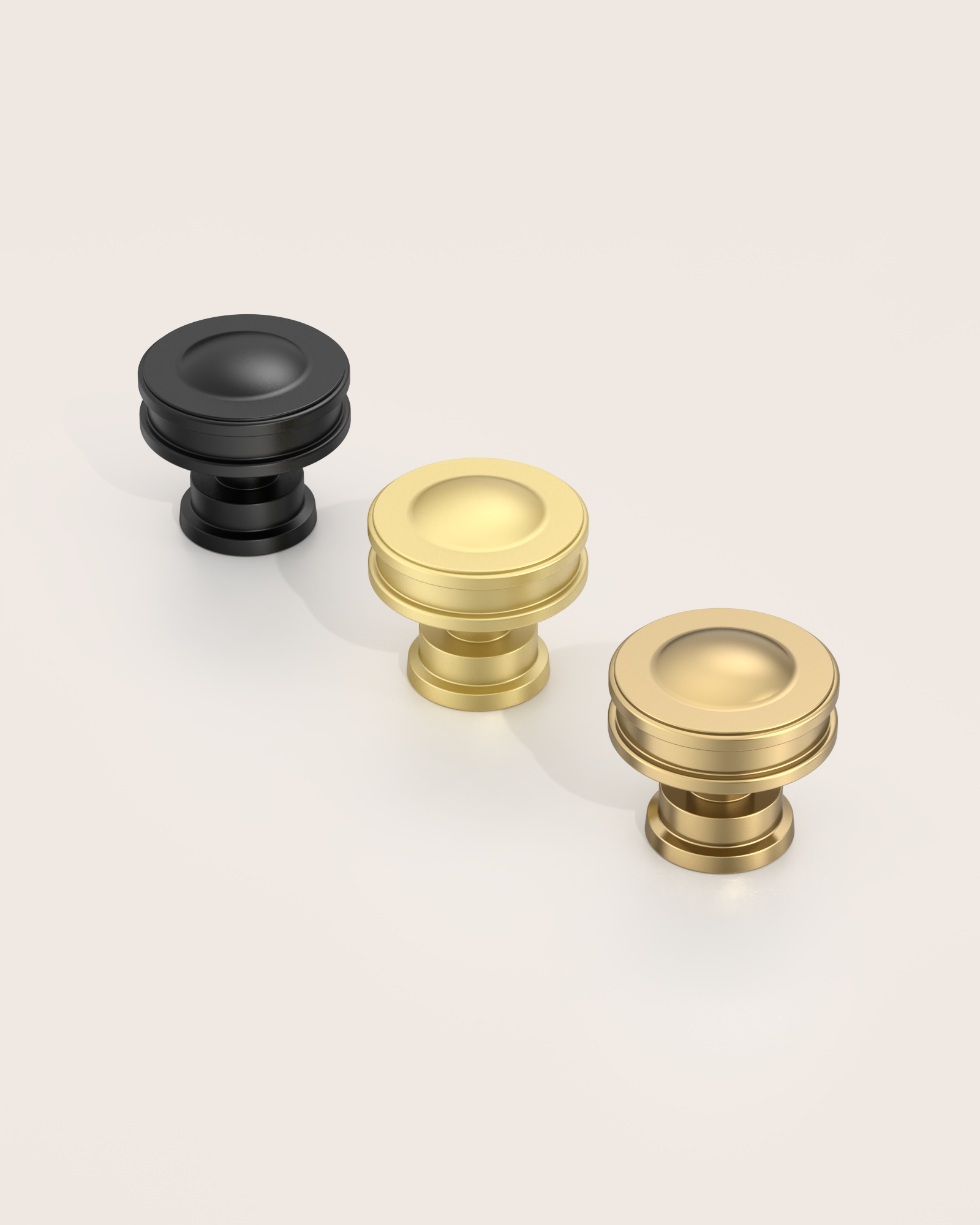 DESIGN2317 Honey Bronze Cabinet Knobs | Solid Zinc Drawer & Door Knobs