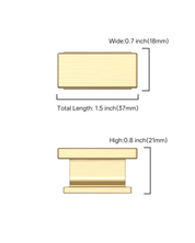 DESIGN2891 Solid Cabinet Knobs – Premium Zinc Alloy, Easy to Install, Long-Lasting Performance