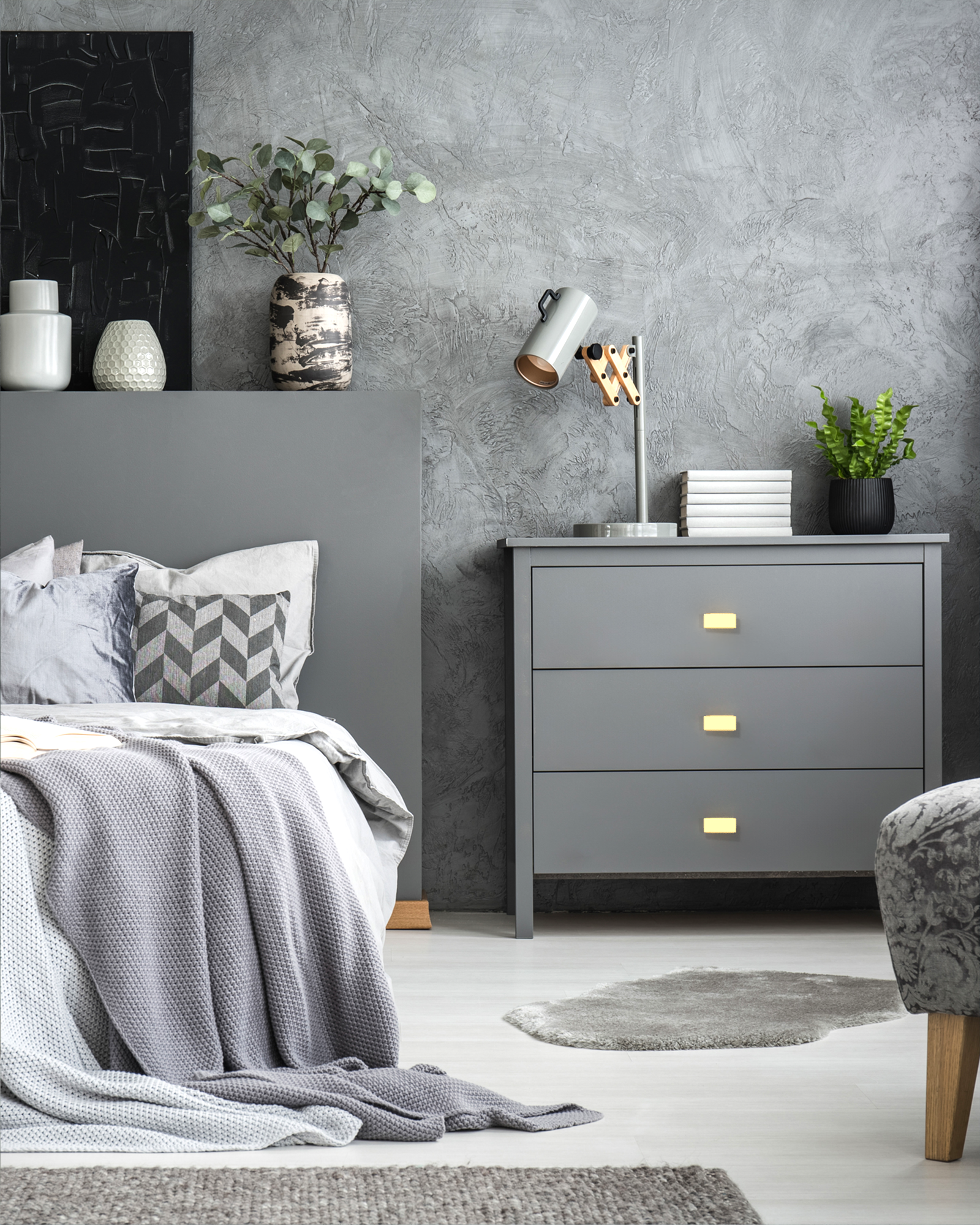 DESIGN2891 Solid Cabinet Knobs – Premium Zinc Alloy, Easy to Install, Long-Lasting Performance