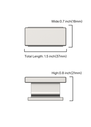 DESIGN2891 Brushed Satin Nickel Solid Knob