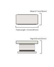 DESIGN2891 Solid Cabinet Knobs – Premium Zinc Alloy, Easy to Install, Long-Lasting Performance