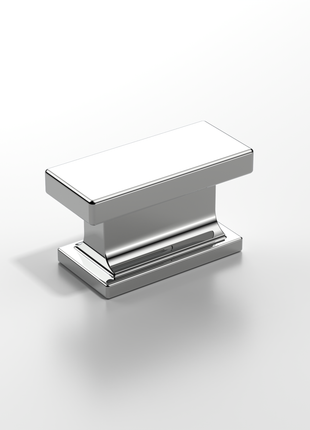 DESIGN2891 Polished Chrome Solid Knob
