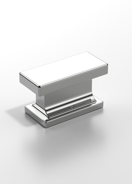 DESIGN2891 Polished Chrome Solid Knob