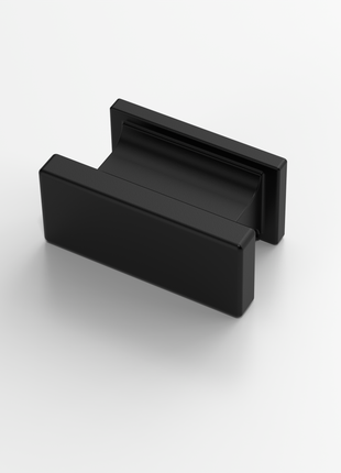 DESIGN2891 Matte Black Solid Knobs