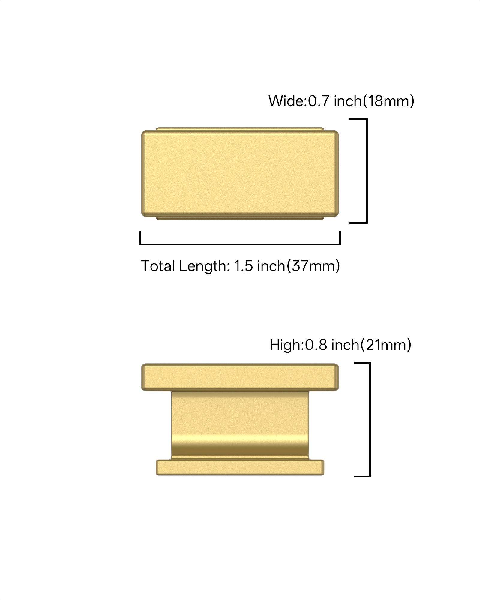 DESIGN2891 Solid Cabinet Knobs – Premium Zinc Alloy, Easy to Install, Long-Lasting Performance