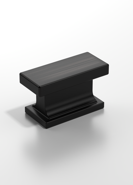 DESIGN2891 Oil Rubbed Bronze Solid Knob