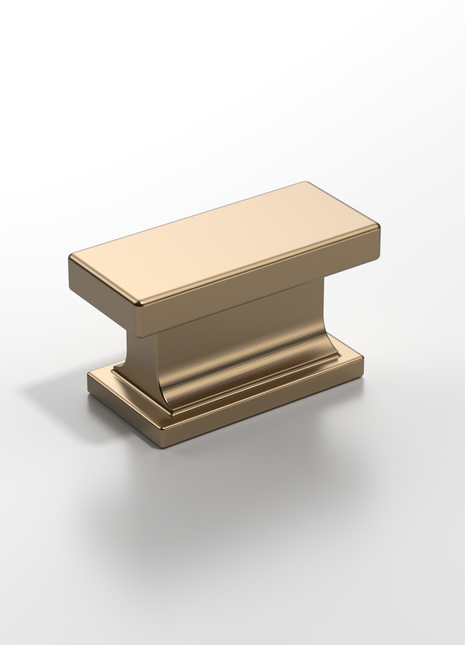 DESIGN2891 Champagne Bronze Solid Knob