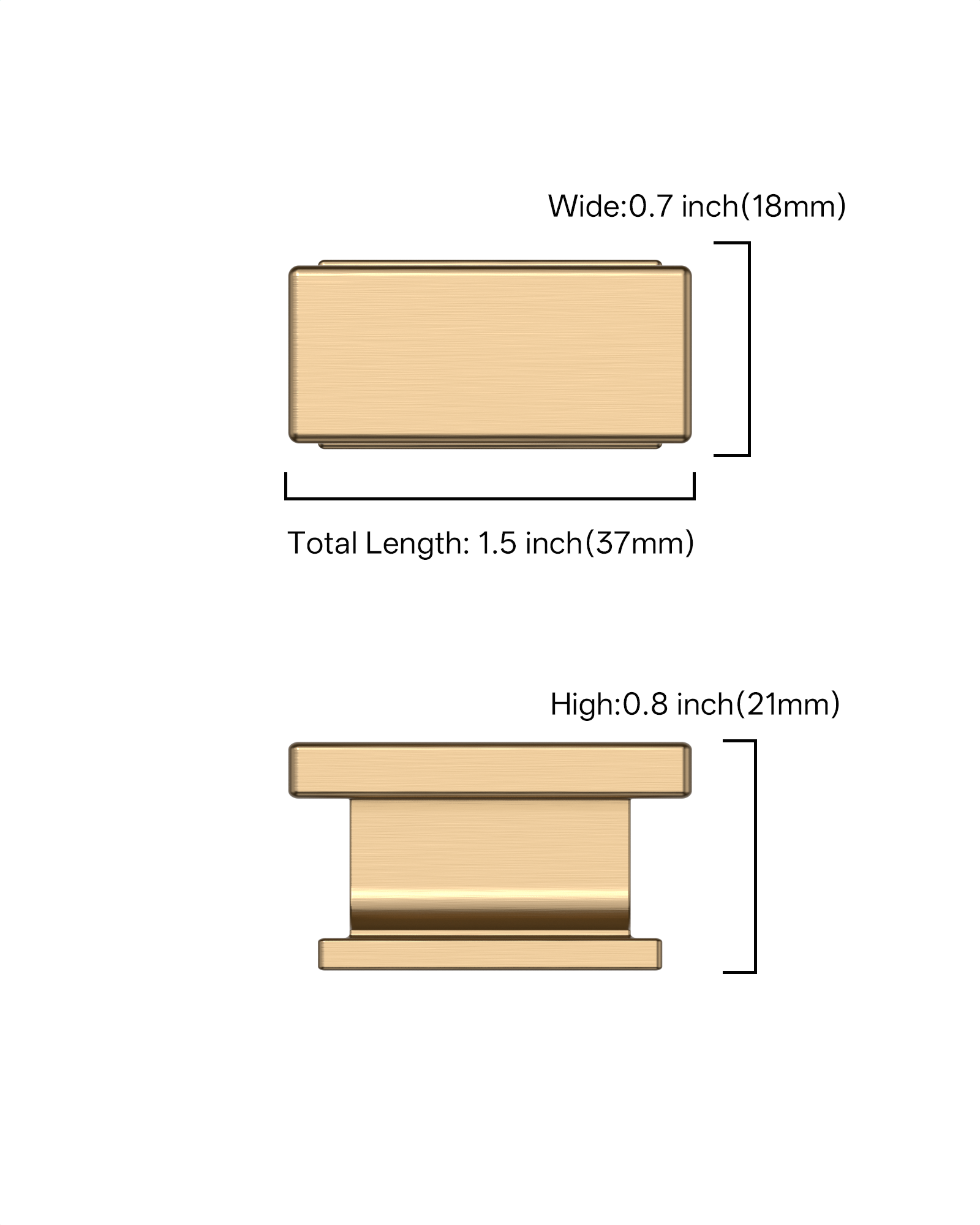 DESIGN2891 Solid Cabinet Knobs – Premium Zinc Alloy, Easy to Install, Long-Lasting Performance