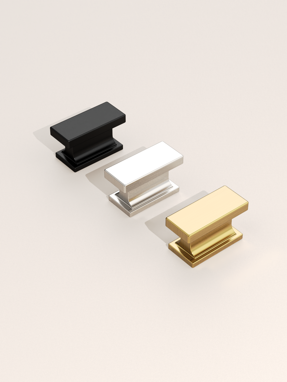 DESIGN2891 Matte Black Cabinet Knobs | Durable Modern Pulls for Cabinets & Drawers Amerdeco DESIGN2891 Matte Black Cabinet Knobs | Durable Modern Pulls for Cabinets & Drawers Amerdeco