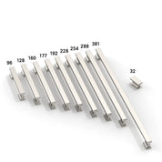 DESIGN2891 Solid Cabinet Handles – Premium Zinc Alloy, Easy to Install, Long-Lasting Performance