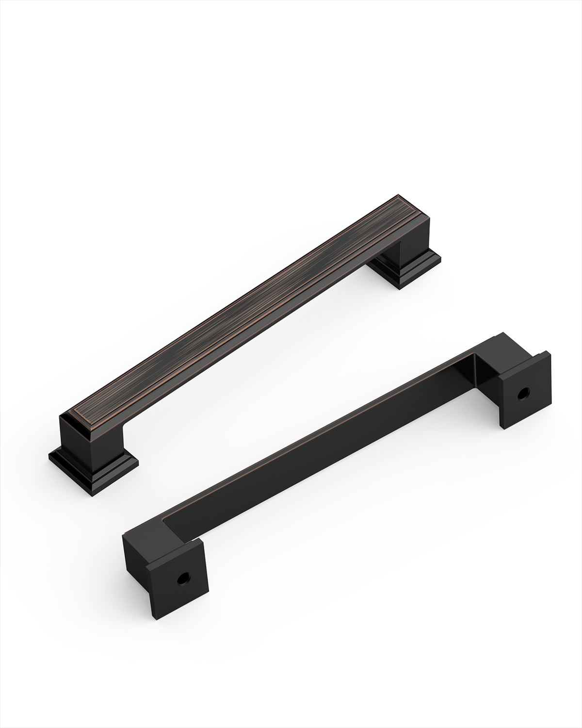 4" Cabinet Pulls, Brushed Gold
