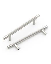 DESIGN6061 Brushed Gold Cabinet Pulls – Rich Minimalist Knurled Handles for Kitchen Cabinets