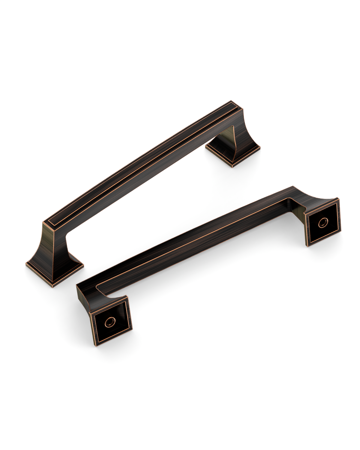 DESIGN3067 Modern Transitional Cabinet Pulls – Brushed Satin Nickel, Sleek & Timeless