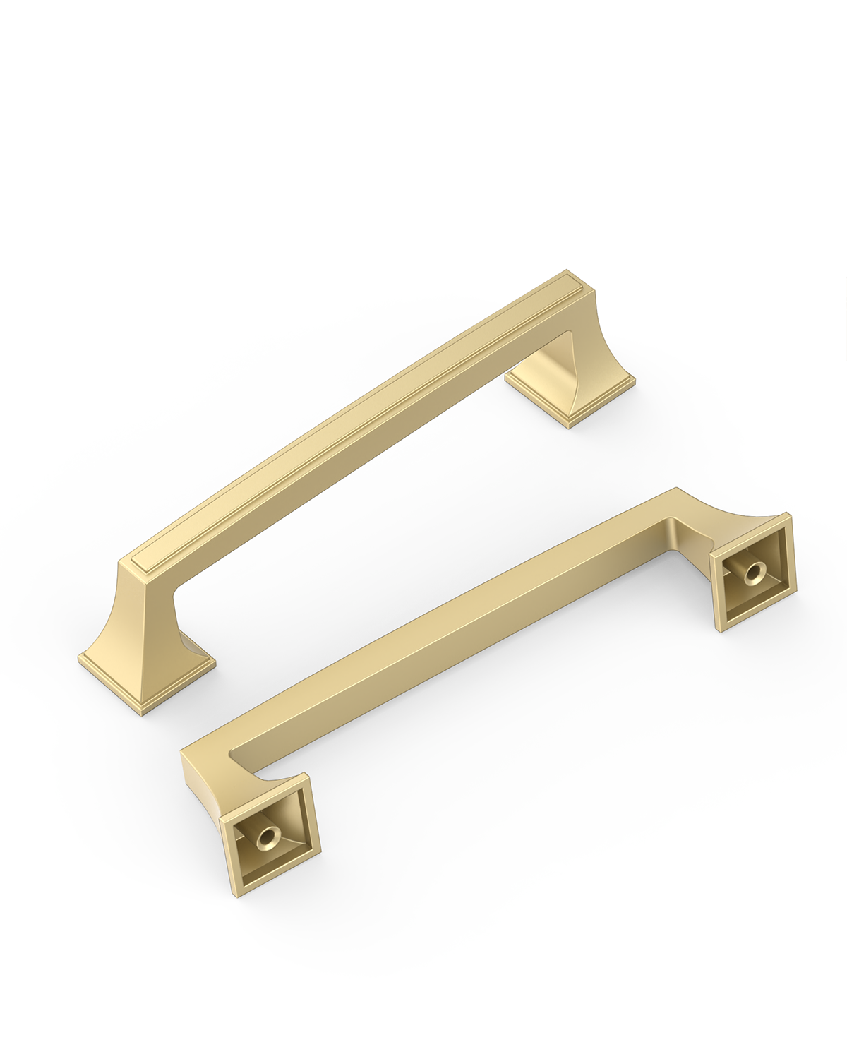 DESIGN3067 Cabinet Handles - Recessed Flat Bar Pull for Luxury Kitchens