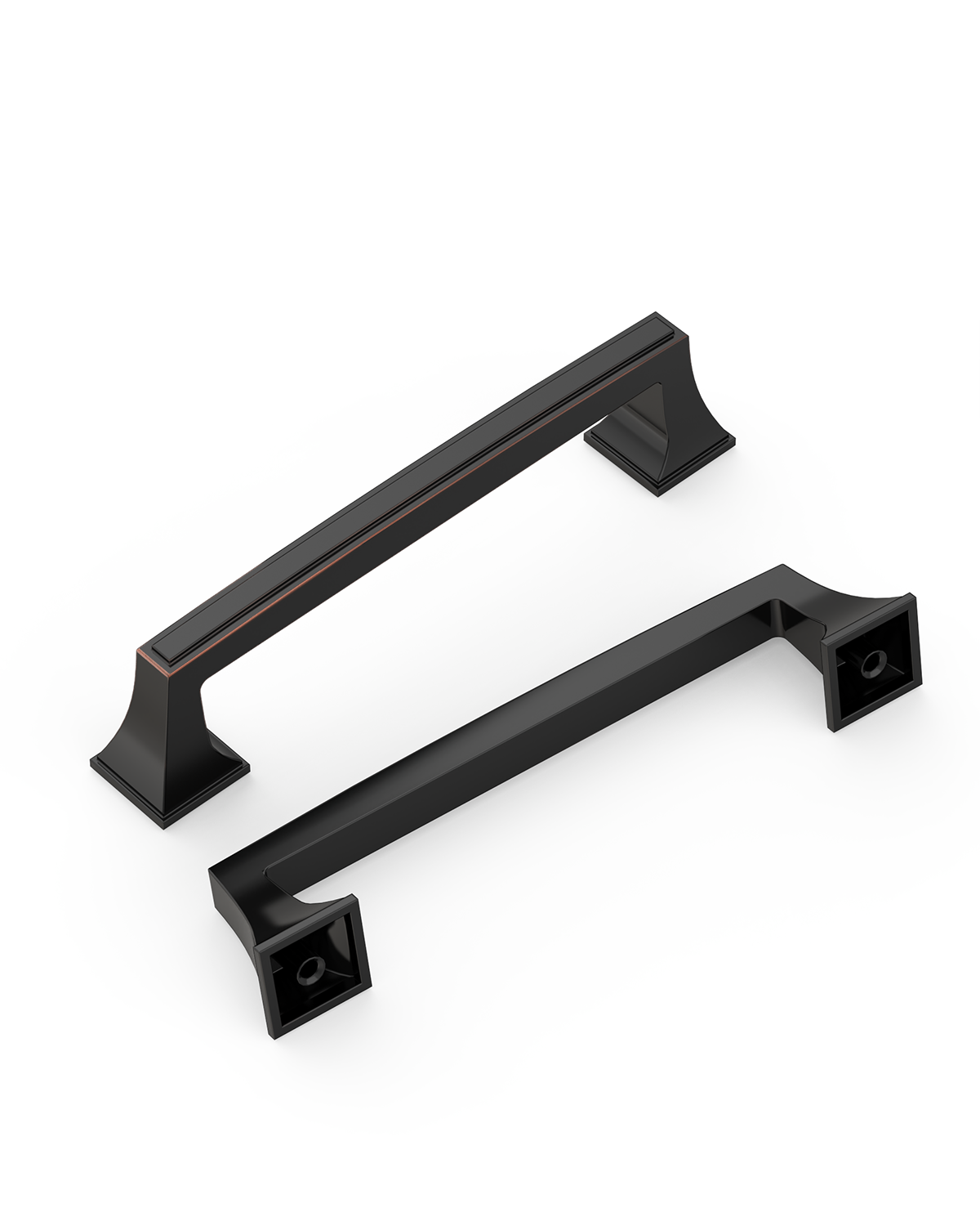 DESIGN3067 Cabinet Handles - Recessed Flat Bar Pull for Luxury Kitchens