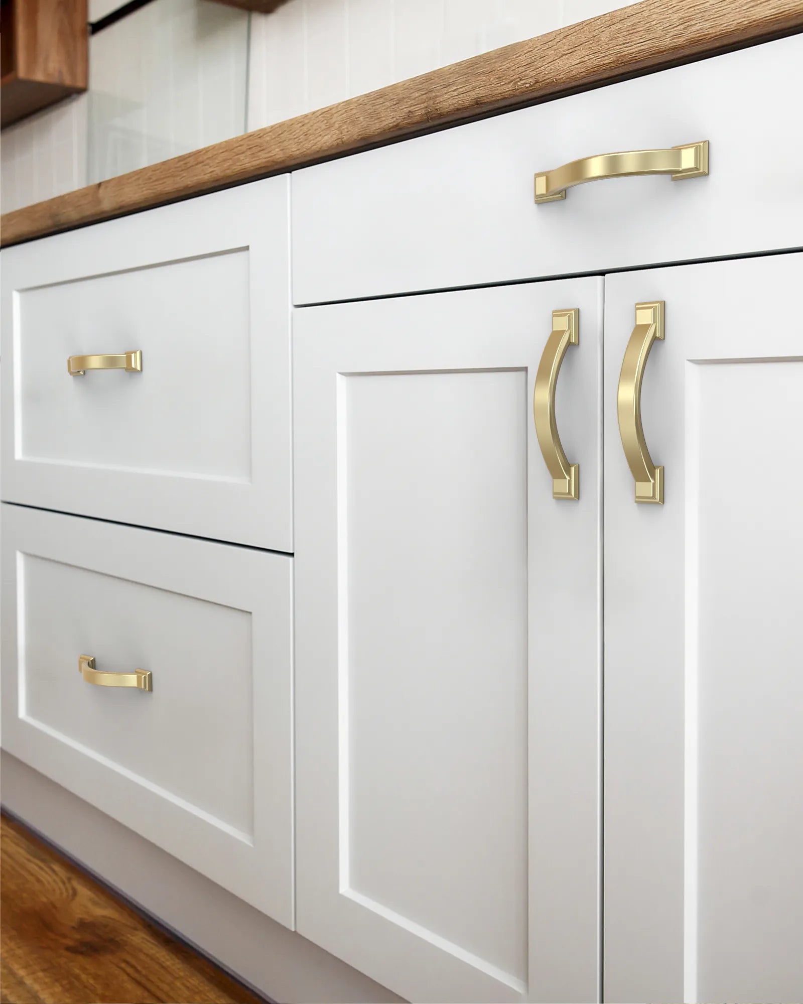 DESIGN3150 Solid Cabinet Handles | Durable & Easy Install for Kitchens, Bathrooms & Closets