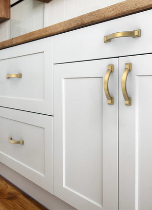 DESIGN3150 Champagne Bronze Solid Handles