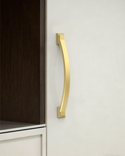 DESIGN3150 Arch Pull Warm Modern Cabinet Handles – Durable, Mix-Metal Kitchen Hardware