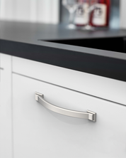 DESIGN3150 Arch Pull Warm Modern Cabinet Handles – Durable, Mix-Metal Kitchen Hardware