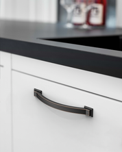 DESIGN3150 Arch Pull Warm Modern Cabinet Handles – Durable, Mix-Metal Kitchen Hardware