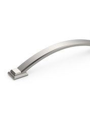 DESIGN3150 Transitional Cabinet Pulls – Stepped Base Arched Handles for Kitchen Cabinets