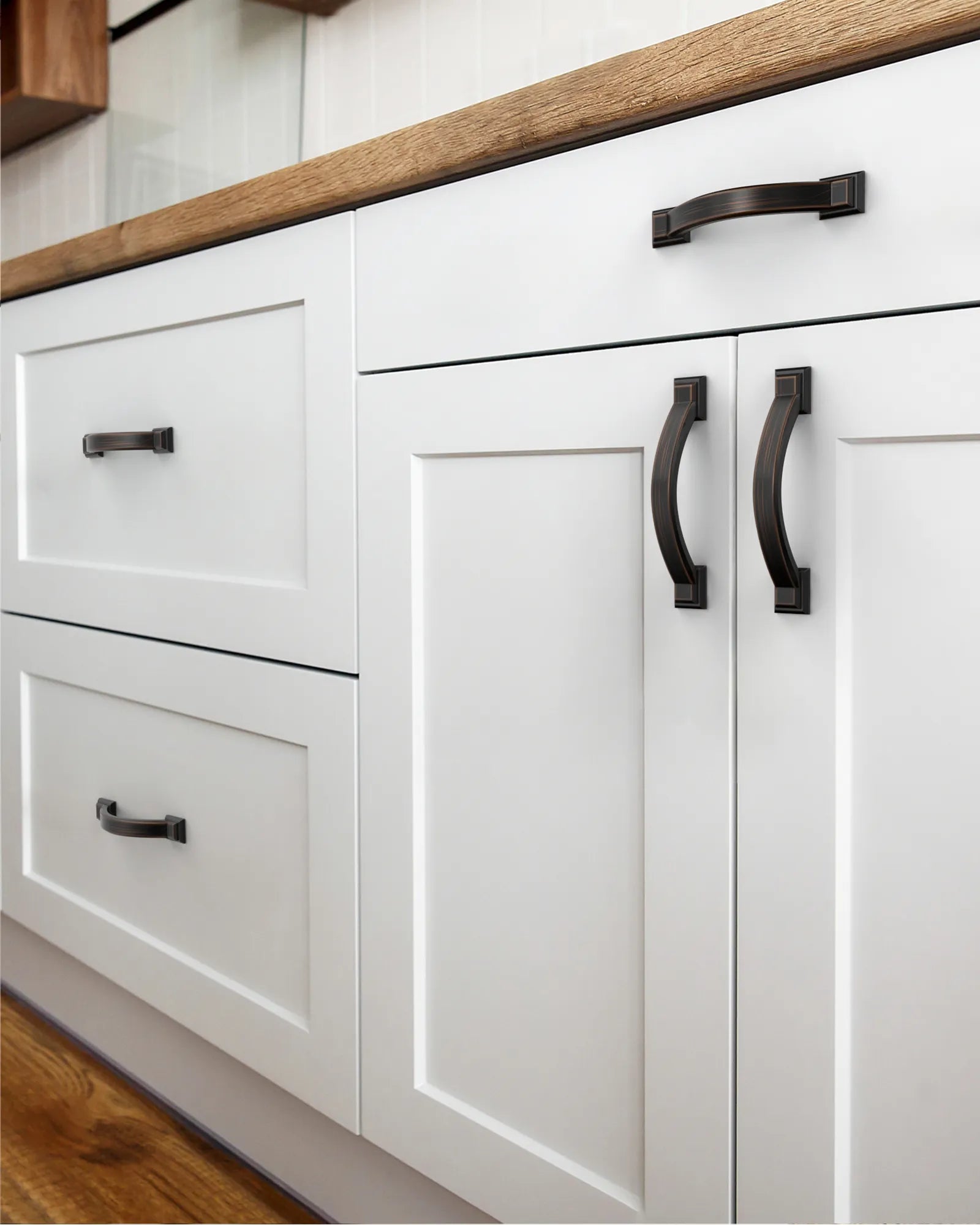 DESIGN3150 Solid Cabinet Handles | Durable & Easy Install for Kitchens, Bathrooms & Closets
