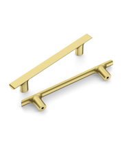 DESIGN3273 Champagne Bronze Cabinet Pulls – Warm Modern Elegant Kitchen Handles, Easy to Install & Durable