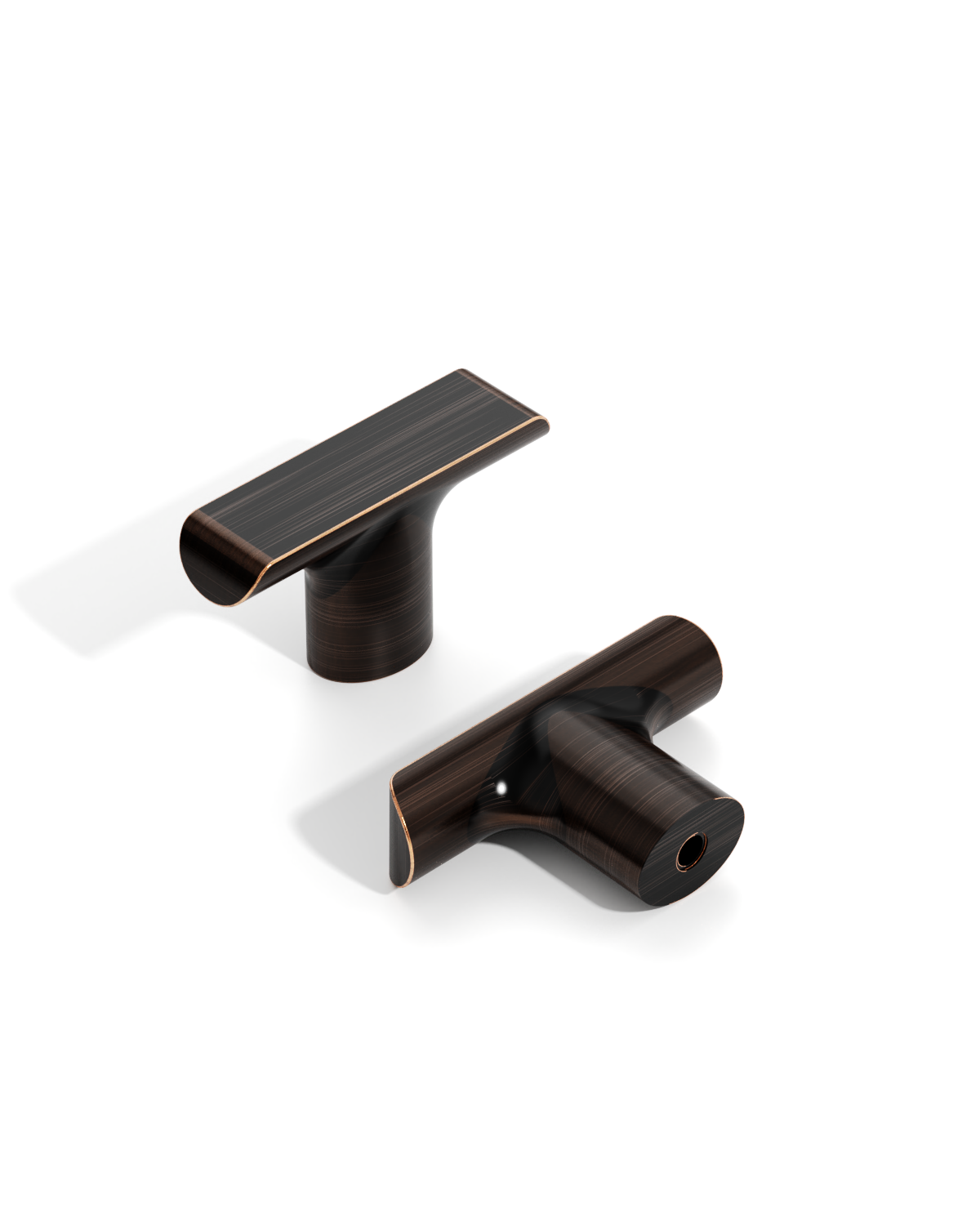 DESIGN3273 Champagne Bronze Cabinet Knobs – Modern Hardware for Cabinets, Drawers & Closets