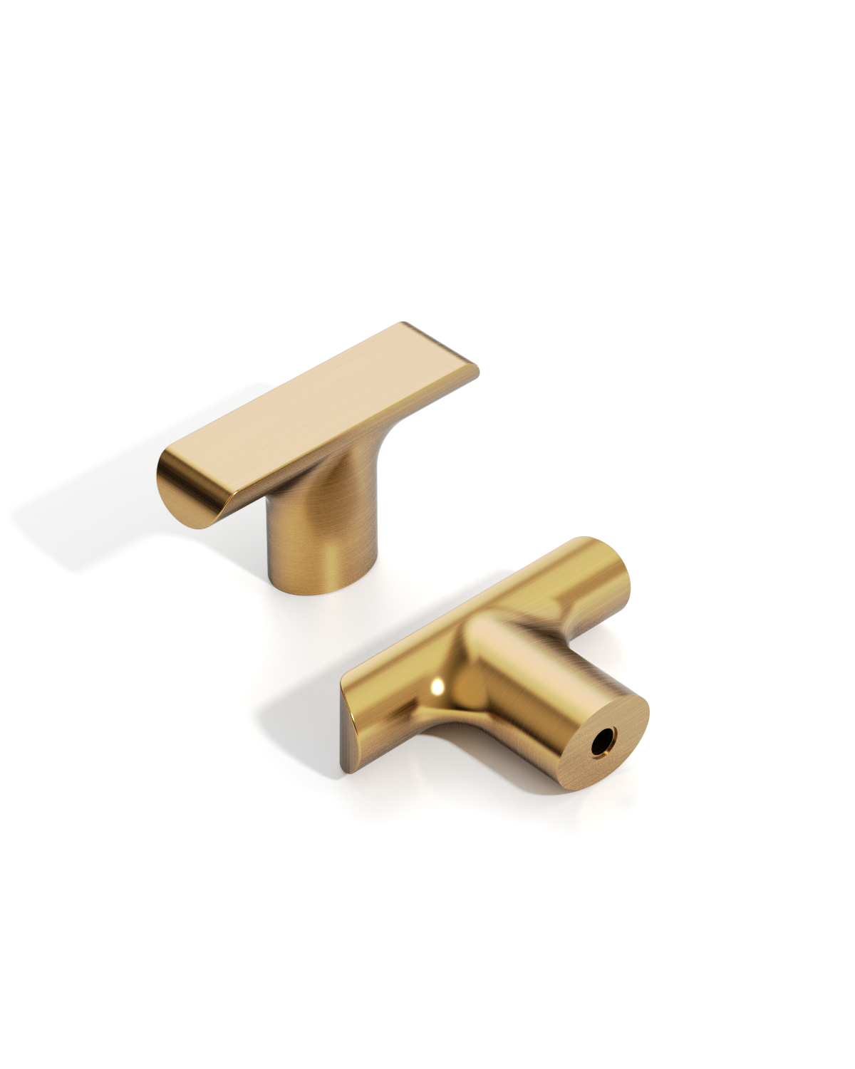 DESIGN3273 Champagne Bronze Cabinet Knobs – Modern Hardware for Cabinets, Drawers & Closets