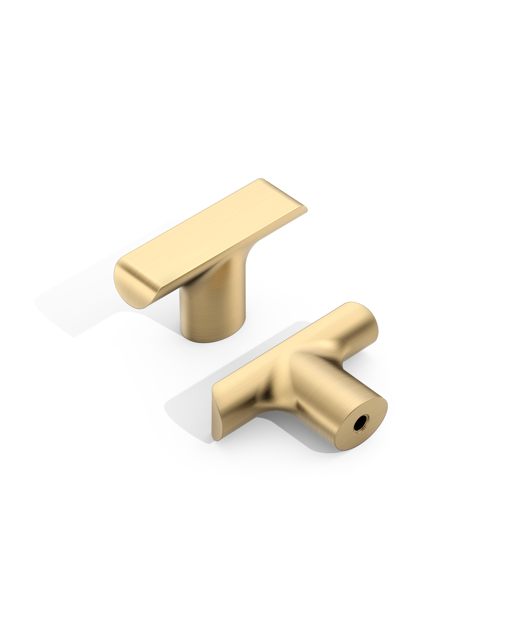 DESIGN3273 Champagne Bronze Cabinet Knobs – Modern Hardware for Cabinets, Drawers & Closets