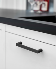 DESIGN3644 Minimalist Matte Black Cabinet Handles –  Easy Installation, Durable & Long-Lasting