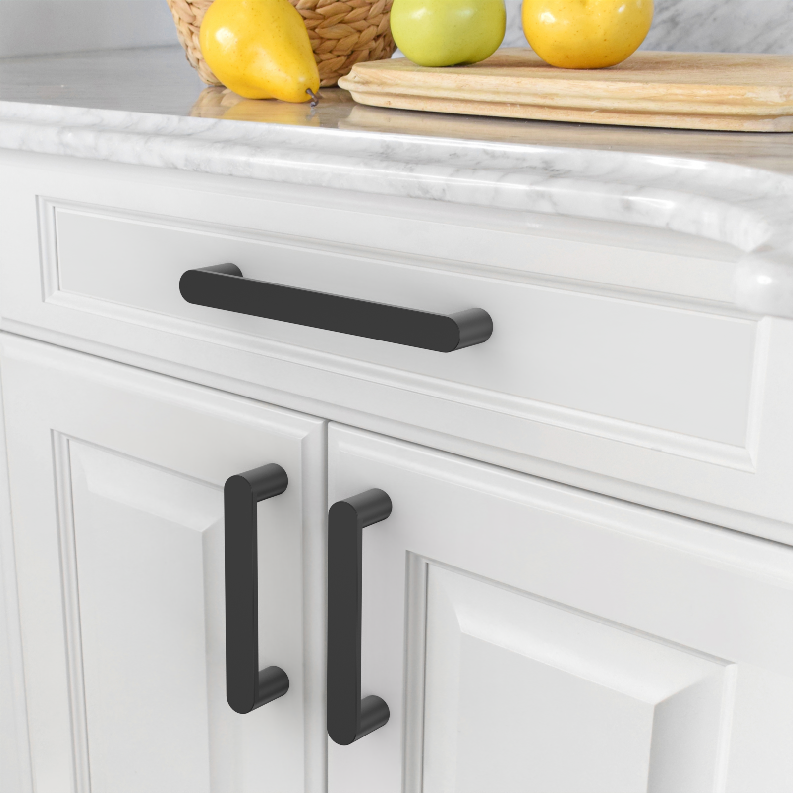 DESIGN3644 Solid Cabinet Handles – Premium Zinc Alloy, Easy to Install, Long-Lasting Performance