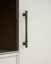 DESIGN3768 Solid Zinc Cabinet Handles for White Cabinets | 5" Pull, Champagne Bronze