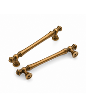 DESIGN3768 Champagne Bronze Cabinet Pulls for White Cabinets | 5", Warm Modern, Heavy-Duty Feel