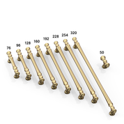 DESIGN3768 Cabinet Handles, Cabinet Hardware for Cupboard Drawer Handles Dresser Pulls