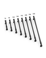 DESIGN3768 Champagne Bronze Cabinet Pulls for White Cabinets | 5", Warm Modern, Heavy-Duty Feel