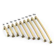 DESIGN3781 Solid Cabinet Handles – Sleek Pulls for Drawers, Cabinets & Closets