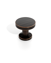DESIGN3835 Brushed Brass Solid Cabinet Knobs – Sleek Design, Easy to Install, Built to Last
