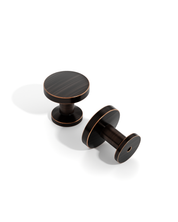 DESIGN3835 Brushed Brass Solid Cabinet Knobs – Sleek Design, Easy to Install, Built to Last