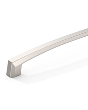 DESIGN3908 Matte Black Cabinet Pulls for Modern White Cabinets (5" Hole Center)