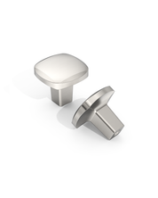 DESIGN3908 Matte Black Cabinet Knobs | 1" Round Zinc Drawer & Cupboard Handles