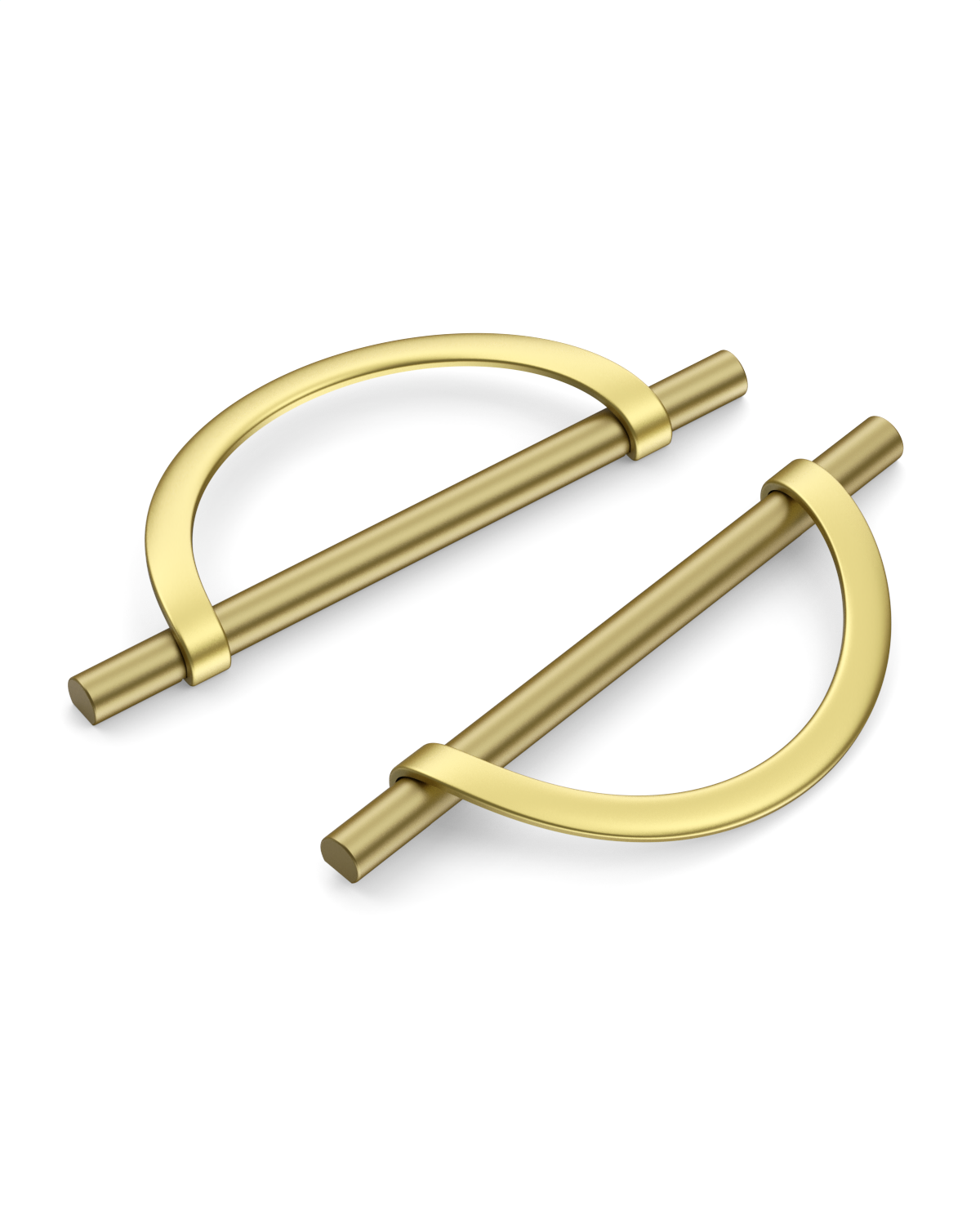 DESIGN3955 Combination Cabinet Pulls – Bar & Cup Pull Design for Drawers & Cabinets