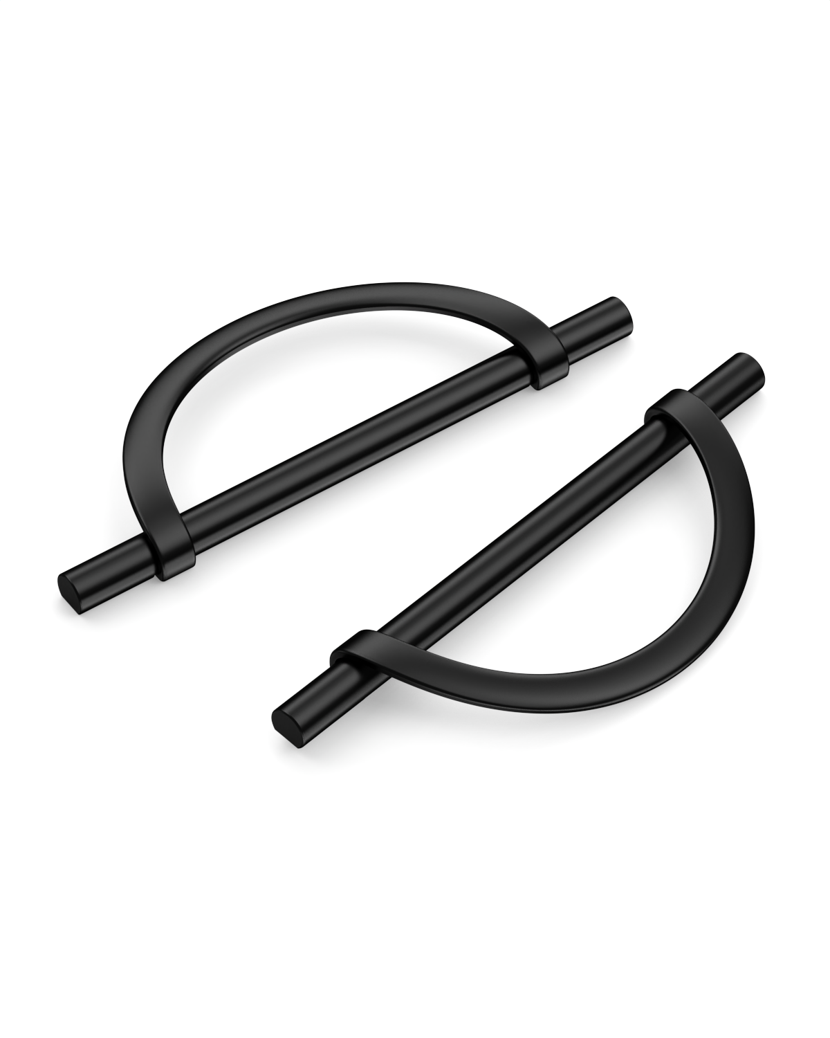 DESIGN3955 Combination Cabinet Pulls – Bar & Cup Pull Design for Drawers & Cabinets