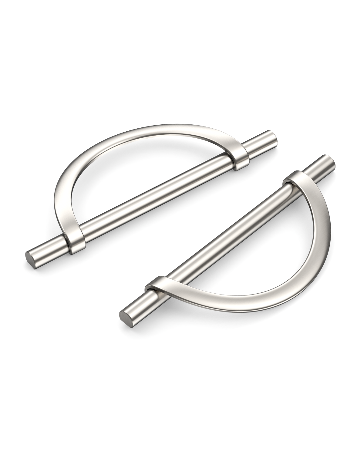 DESIGN3955 Combination Cabinet Pulls – Bar & Cup Pull Design for Drawers & Cabinets