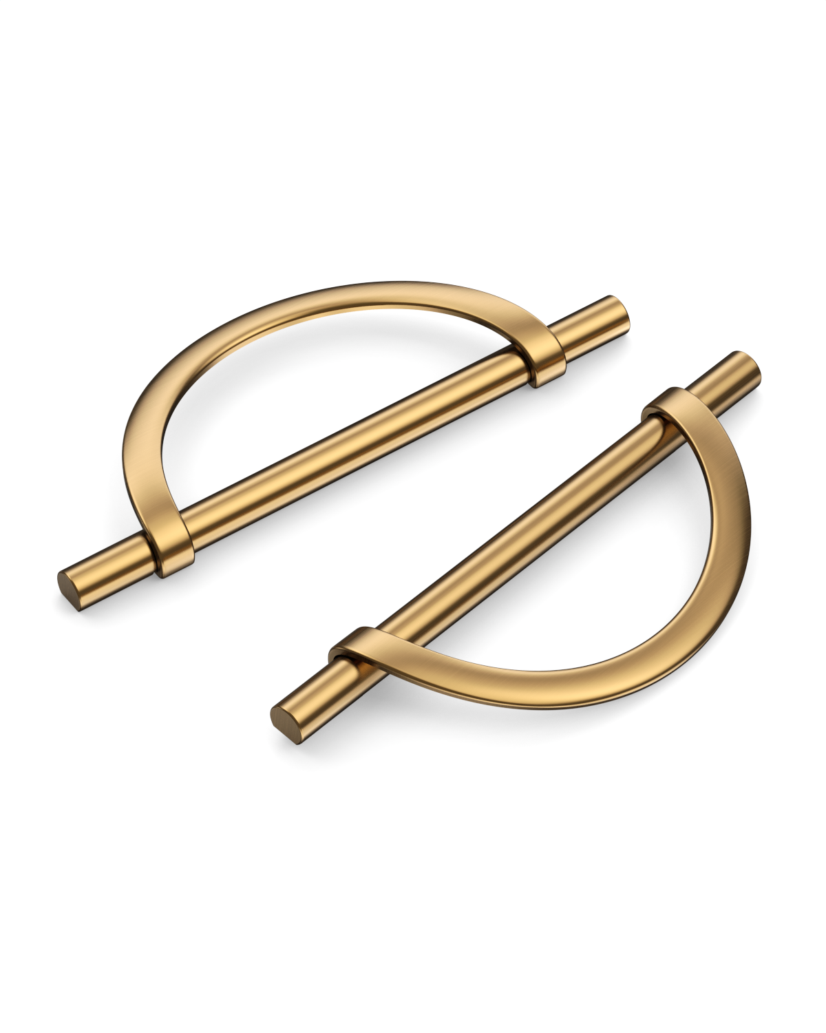 DESIGN3955 Combination Cabinet Pulls – Bar & Cup Pull Design for Drawers & Cabinets