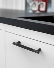 DESIGN4483 Brushed Gold Knurled Cabinet Handles - Heavy-Duty Modern Drawer Pulls (5")